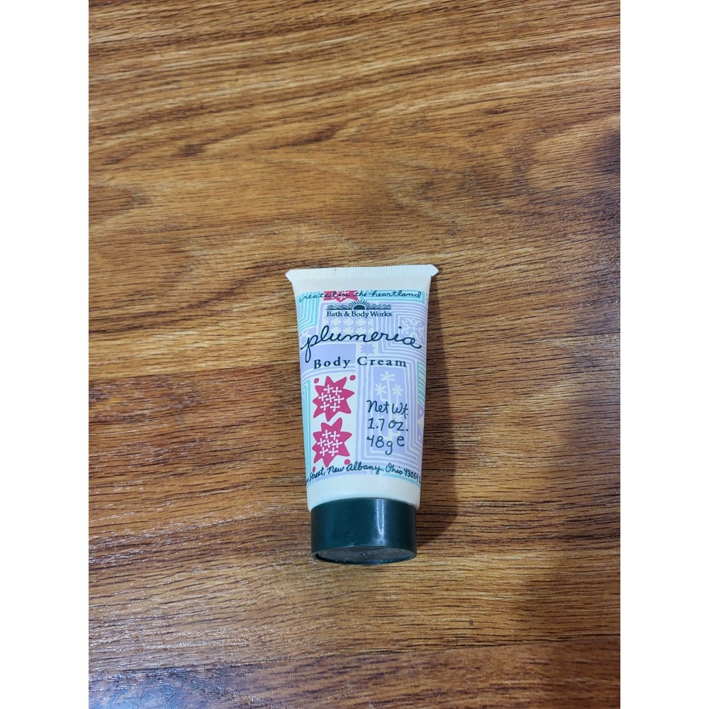 Vintage Bath & Body Works Plumeria 1.7 Oz Body Cream
